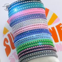armband dubbel pvc strass