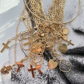 neckklace double cross