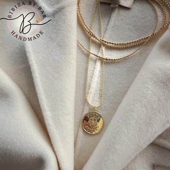 ketting &quot; lucky coin&quot; NIEUW