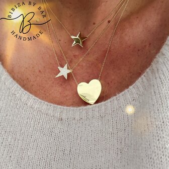ketting big heart NIEUW