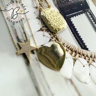 ketting big heart NIEUW
