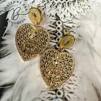 oorbellen French hearts