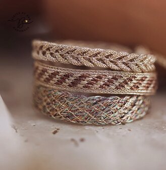 IZY N&deg;2 BRACELET IN ROSE GOLD MOCHA