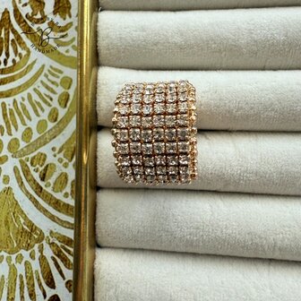ring simple strass