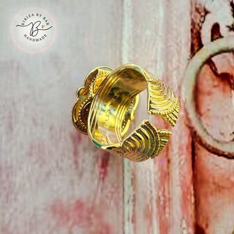 ring Positano white pearl