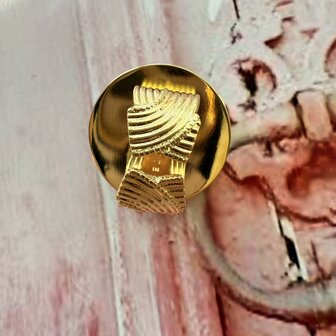 ring Positano pearl white