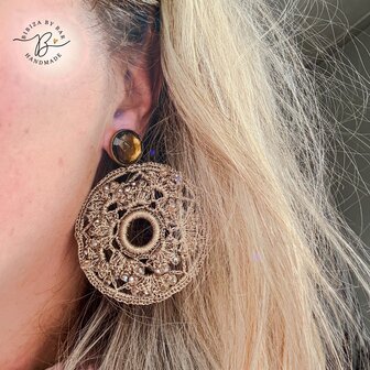 oorbellen italia sand