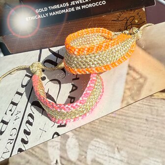 armband sfifa stripe neon orange tone