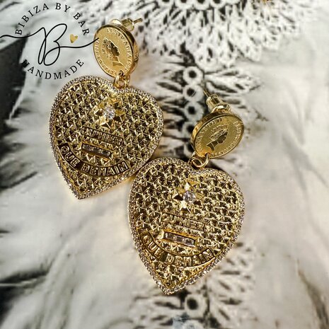 oorbellen French hearts