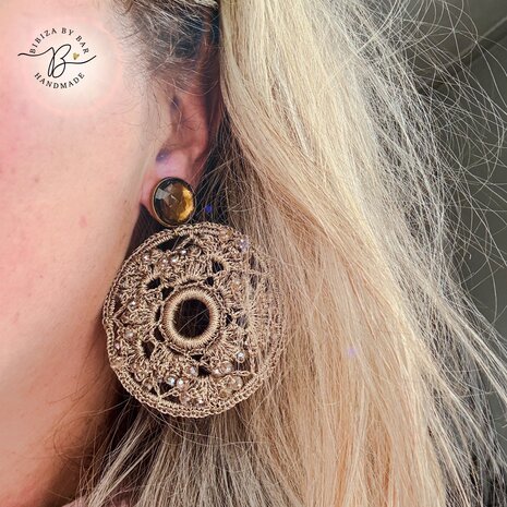 oorbellen italia sand