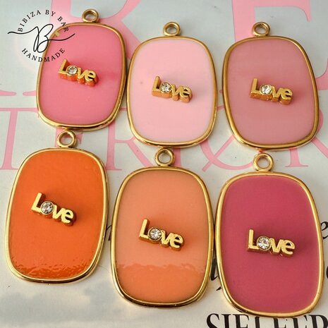 ketting bedel initial/fun