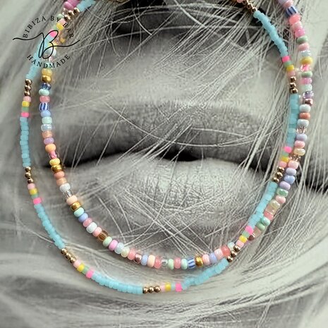 ketting summer pastel 