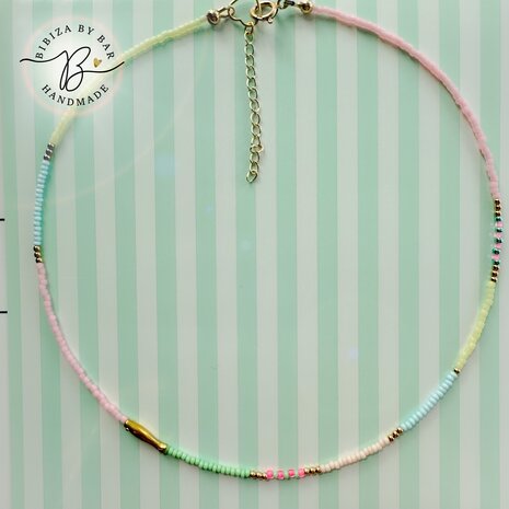 ketting gold little fish