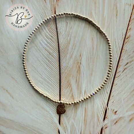 enkelbandje 3 mm gold