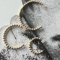 oorbel dot 20 mm(3mm bal)