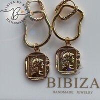 oorbellen ancient coins