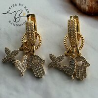 oorbellen charms strass