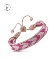 ARROW N°2 BRACELET IN GOLD/SILVER ROSA