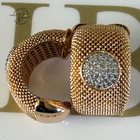 oorbellen half moon dot