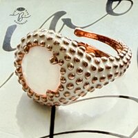 ring fantasy white/rosé