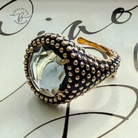 ring fantasy donkerblauw