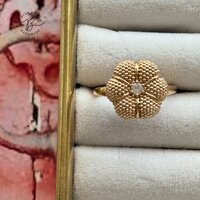 ring medium charming flower