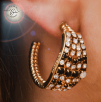 oorbellen precious black