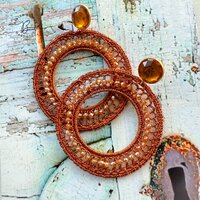 oorbellen italia camel