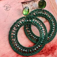 oorbellen italia green