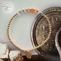 colorful twist pastel armband