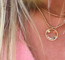 ketting color smiley