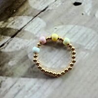 ring Swarovski pastel pearl