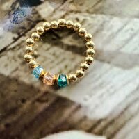 ring small stone lucky S/M