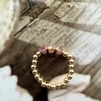 ring small stone lullaby S/M