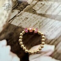 ring small stone butterfly S/M