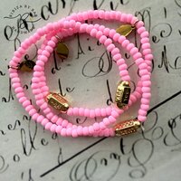 armband wishbox light rose