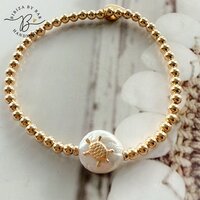 armband pearl turtle 