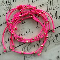 armband cord neon pink