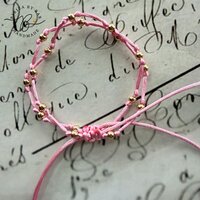 armband cord light pink